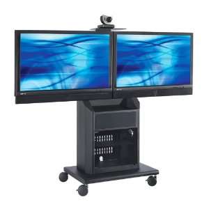   Screen Media Cart for Two 32 55 inch Screens RPS 800L Electronics