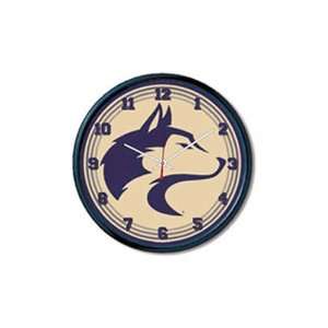 Washington Huskies NCAA Round Wall Clock 