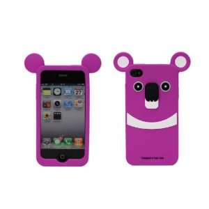   Skin Case Cover for iPhone 4 4S Hot Pink Cell Phones & Accessories