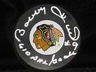 Bobby Hull Chicago Blackhawks Signed Autograph Puck 610 NHL Goals