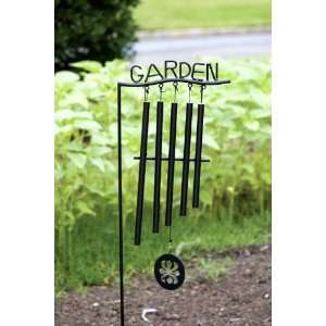  Wind Chime, Metal Stand, Garden Patio, Lawn & Garden
