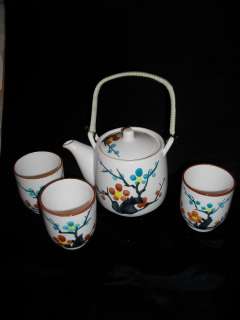   HANDPAINTED HAND PAINTED CHINESE JAPANESE PORCELAIN TEA SET A1  