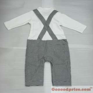   Baby Formal Wedding Party Banquet Fancy Dress Tuxedo (With size guide