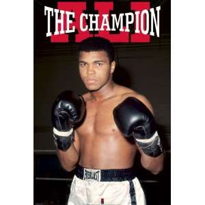  MUHAMMAD ALI   THE CHAMPION   NEW POSTER   BOXING (Size 24 