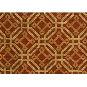  2167 Polygon in Persimmon by Pindler Fabric Arts, Crafts 