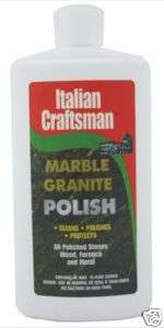 Italian Craftsman Marble and Granite Polish  