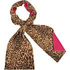 Kinross Cashmere Doulbe Sided Animal Print Scarf View 2 Colors After 