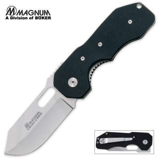 Boker Magnum Bulldog G 10 Hunter Knife  
