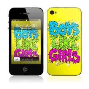   Skins MS BLG30133 iPhone 4  Boys Like Girls  Slime Skin Electronics