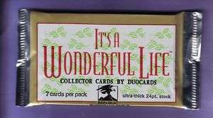 Duo Cards Its A Wonderful Life Collector Cards Pack  