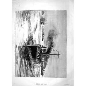    1896 Torpedo Boat Ship Destroyers Medway Navy Craft