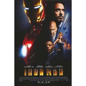  Iron Man Regular Original Movie Poster Two Sided 27x 40 