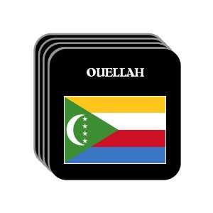  Comoros   OUELLAH Set of 4 Mini Mousepad Coasters 