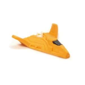  Japanese Fun Space Ship Eraser   Orange Toys & Games