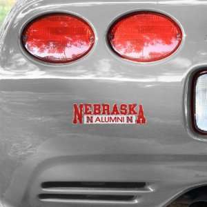  NCAA Nebraska Cornhuskers Alumni Car Decal Automotive