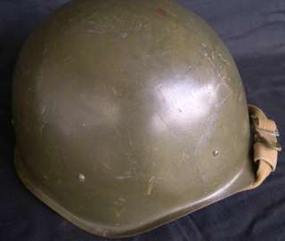 Original Russian / Soviet Model 40 Helmet. Circa 1945   1950s. Some 