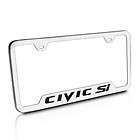 civic si license plate frame  