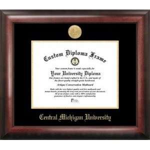  Central Michigan Chippewas Gold Embossed Diploma Frame 