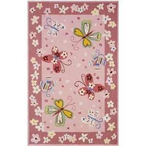  828 CCL77 8 x 10 pink Area Rug