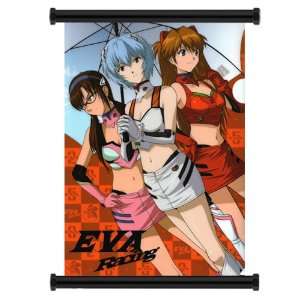  Evangelion Anime Fabric Wall Scroll Poster (31x43 
