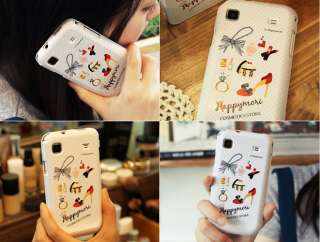 BEAUTY CASE HAPPYMORI iphone4, 4S Korean white cute case cover 