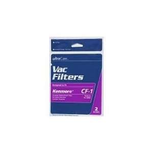  Ultra Care Vac Filter, Designed To Fit Kenmore CF 1