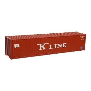  HO 40 Standard Container, K Line #1 (3) Toys & Games