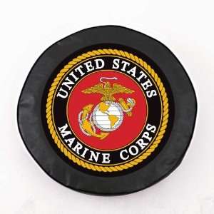    United States US Marines Black Spare Tire Covers