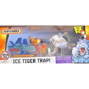 MatchBox Mega Rig ICE TIGER TRAP 8 Pieces Playset w 