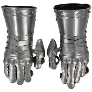 Medieval Knight Gauntlets Functional Armor Costume Gloves *New*  