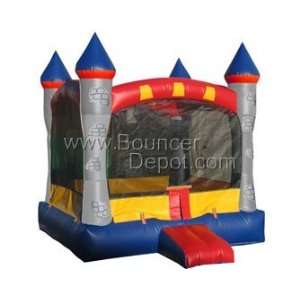  9x9 Grey Commercial Bouncy Castle Toys & Games