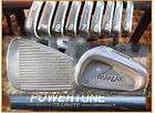   Golf Irons with Powertune reg. flex graphite shafts. NICE