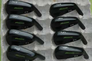  MIZUNO FORGED MP 33 3 PW (HEADS ONLY) REFINISHED BLACK OXIDE  