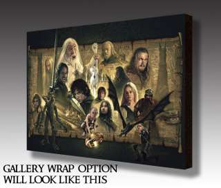 Lord of the Rings CANVAS GICLEE The Two Towers  