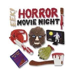   Dimensional Stickers   Horror Movie Night Arts, Crafts & Sewing