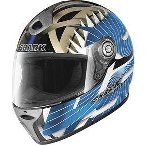  Shark RSF 3 Triax Helmet   Small/Black/Blue/White 