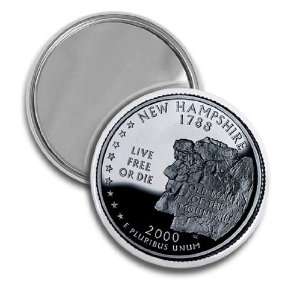  NEW HAMPSHIRE State Quarter Mint Image 2.25 inch Pocket 