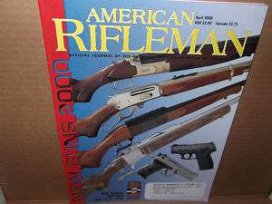 AMERICAN RIFLEMAN MAGAZINE*NEW GUNS OF 2000*MOSSBERG  