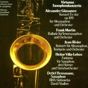  Virtuoso Saxophone Concertos Music