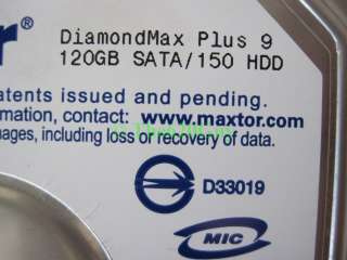   6Y120M0 SERIAL/CALYPSO DiamondMax Plus 9 120GB SATA/150 HDD  