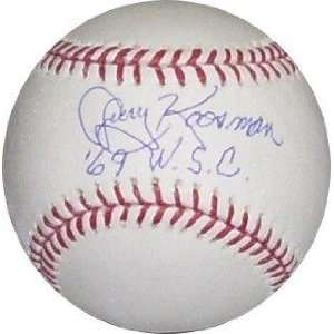 Jerry Koosman Signed Baseball   Official Major League 69 WSC 