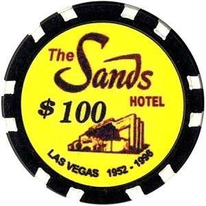    $100 The Sands Hotel Casino Fantasy Chip