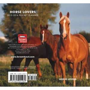  Horse Lovers Two Year Pocket Planner 2013 Calendar 