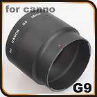 58mm Lens adapter tube for Canon PowerShot G7 G9 camera for use with 