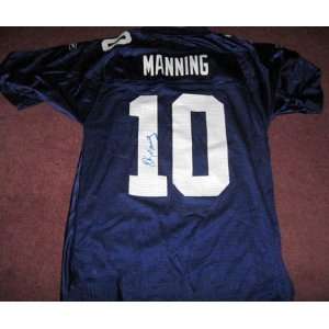  ELI MANNING new york giants AUTOGRAPHED signed JERSEY 