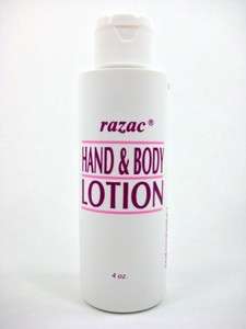 RAZAC Hand Body Lotion Rich Moisturizer Dry Sensitive Skin Protectant 