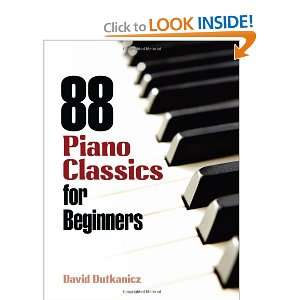  88 Piano Classics for Beginners (Dover Music for Piano 