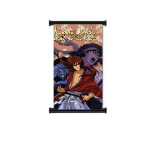  Rurouni Kenshin Anime Fabric Wall Scroll Poster (16x28 