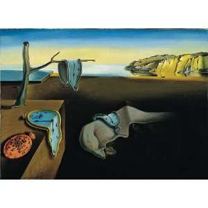  Oil Painting Persistence of Memory Salvador Dali Hand 