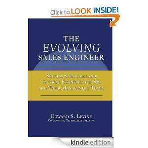 The Evolving Sales Engineer Edward S. Levine  Kindle 